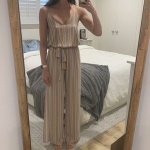 One Clothing Striped Jumpsuit